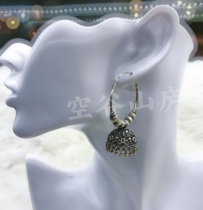(Spot) Indian imported silver Exotic earrings 5 optional