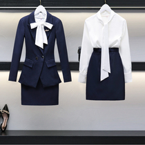 Professional suit female 2020 Spring tooling temperament goddess style overalls high-end suit dress sales department