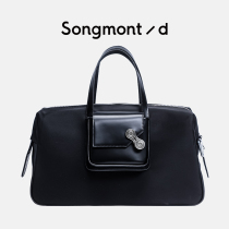 Songmont large cuan series nylon leather commuter bag designer new high-capacity travel travel bag