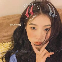 Hair Clip Woman Side Cute Hair Clip Long Hair no marks Broken Hair Net Red fixed Liu Haiclip New Korean version student 100 hitch