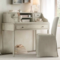 Special price American country solid wood desk French pastoral retro old computer desk high-end custom childrens writing table