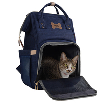 Doug cat bag dog bag pet bag shoulder out carrying bag cat bag backpack folding breathable