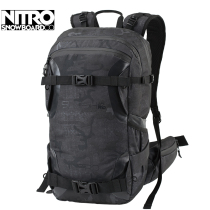 NITRO Ski Snowboard shoulder computer multi-function school bag Street double board backpack 25L mountaineering outdoor sports bag