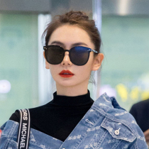 Net celebrity GM sunglasses female V brand big face thin sunglasses anti-ultraviolet round face INS Korean version 2020 new trend