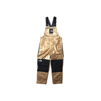 Prairie supreme 18SS x NORTH FACE TNF Male And Female Rose Gold And Silver Loose Back Strap Pants