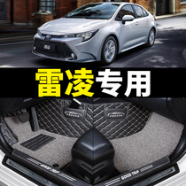 Full half surround car mat for Toyota Ralink double engine 21 2016 luxury sports version 19 Half pack carpet