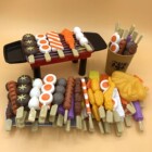 儿童过家家玩具仿真食物烧烤串串香幼儿园蒸笼男女孩做饭厨房套餐