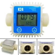 blue k24 turbine digital fuel flow meter for chemicals