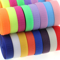 Colored adhesive tape on colored non-adhesive Velcro shoes clothes self-adhesive tape buckle tape