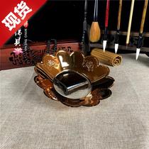 Superb suitable accessories Incense Brook gold Stalls Grey Plate Incense Stove Red Pure Copper Stove Surrounding the fragrant Grey Toss Stove Hood Incense Stove
