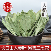 Ginseng leaves 100g Chinese herbal medicine ginseng stems and leaves non-500g in bulk for sale.