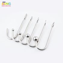 Metal anal hook anal hook dilatation posterior anal plug development anal expander chrysanthemum sex male supplies sm torture tool alternative