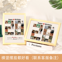 Birthday gift girls send boys friends girlfriends lovers photos customized anniversary ceremony Teachers Day teacher