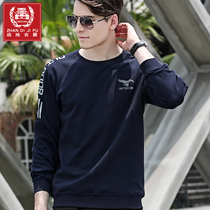 Field Gynecy nursery Male Long sleeves T-shirt Leisure loose Large code sports Round collar Compassionate Mens Wear for the undershirt Spring and Autumn