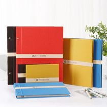  Made in Japan External screw type A4 size kraft paper color adhesive album Album Business record book Photo book