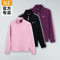 361 sports jacket woman 2022 spring new casual loose collar long sleeve blouse 361-degree cardiovert chic woman