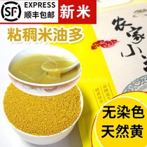 Yellow millet new rice Small yellow rice Shanxi specialty farmers eat rice porridge to eat glutinous rice grains 5 pounds