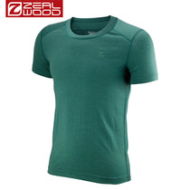 ZEALWOOD Sero Merino wool clothing T-shirt moisture wicking outdoor wool short-sleeved 150g men and women