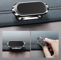 Mini small car navigation tablet phone bracket on-board unblocking signal Easy installation creative shockproof magnetic attraction