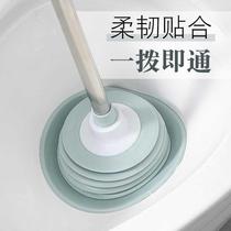 Toilet traverser leather toilet toilet artifacts household powerful suction pointer sewer pipeline blocking tools