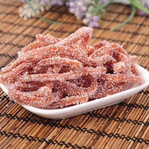 Rock sugar snowflake hawthorn strip Snow hawthorn silk children baby appetizer preserved pregnant woman sour sweet snack candied fruit