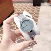 AK WOMENS WATCH ANNE KLEIN FASHION CASUAL BLUE CERAMIC QUARTZ WATERPROOF WOMENs WATCH 1018RGLB