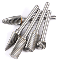 Carbide Rotary Filing Metal Inner Grinding Head Electric Drill Grinding Tool Diamond Drill Electric Brut Tungsten Steel Milling Cutter