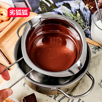 Stainless steel Chocolate melting pot Small butter cheese Water Resistant Heating Bowl Melt Stove Milk Pan Home Baking Tools