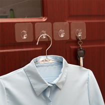 Powerful nail-free adhesive hook-free hook-free hanging hook bathroom wall paste kitchen hook