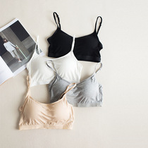  Pregnant womens chest-wrapped underwear during pregnancy comfortable summer thin breathable underwear modal bra with small vest women