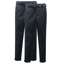 Autumn nine-point pants trousers womens small feet black thin OL professional work commuter cotton flanging fashion pencil pants