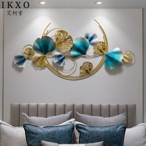 Living room light luxury wall hanging wall decoration Ginkgo leaf hanging bedroom sofa background wall decoration creative wall decoration