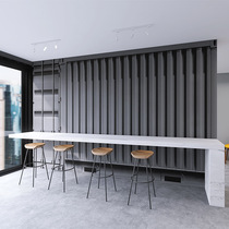 Iron Sheet Container Care Wall Panel Milk Tea Shop Bar Desk Furnishing Integrated Wall Panel Industrial Wind Background Buckle Plate Garage Waterproof