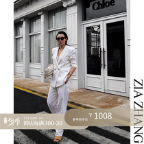 Z Boss Traditional Suit Craft Workout Medium Long pure wool Western suit jacket laminated waist wool trousers female