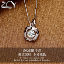 Necklace female S925 sterling silver pendant choker hipster Mori minority design to send girlfriends birthday gifts