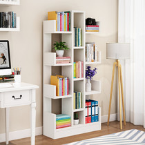 Simple bookshelf shelf Living room Simple modern childrens student bookcase Bedroom Creative tree bookshelf landing