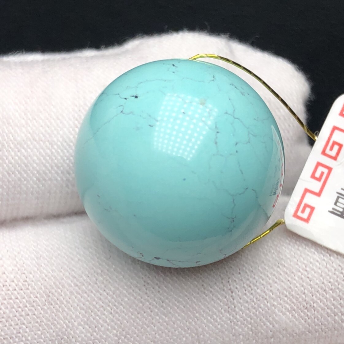 Boutique high - ceramic turquoise ball 19 3mm bulk ball beads matching beads