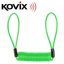Hong Kong KOVIX motorcycle disc brake lock reminder rope electric car bicycle helmet rope warning rope steel cable
