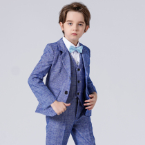 children's suit british style boys flower dress piano costume boys children host suit autumn