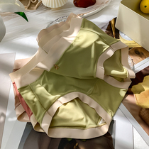 Modal incognito underwear female silk antibacterial breathable bottom crotch mid-high waist large size fat MM womens briefs head