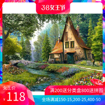 (Spot) Mushroom Lodge CASTORLAND IMPORT PUZZLE 2000 PIECES PIECES