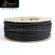 Open self-rolling textile sleeve flame retardant wire and cable protection tube self-locking woven mesh open snake tube