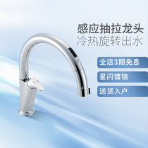 INAX Japan Inai kitchen faucet wash basin hot and cold faucet induction can pull faucet rotating 56CC