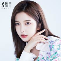 Wig womens short hair medium and partial hair full hand-woven really natural and breathable medium long hair clavicle hair long hair full headgear