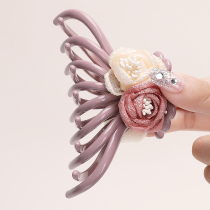 Hairclip back of the head Korean large hair grab clip hair hair clip child clip head jewelry top clip elegant