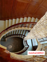  Natural Marble Rotating Stairs Curved rotating stairs Stepping Beige Marble Indoor stairs Stepping