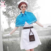 Spot fifth personality cos suit Jack gardener Air force doctor mechanic cosplay costume female c suit syringe