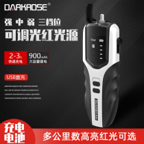Black Rose (DarkRose) optical fiber red light test pen 10km red light fiber pen rechargeable 20km fiber optic light testing pen 30km red light source fiber pen light brush red light pen