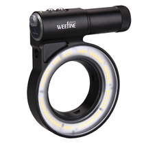 Weefine Ring Light 3000 lumens diving macro Ring Light for TG4 TG5 RX100