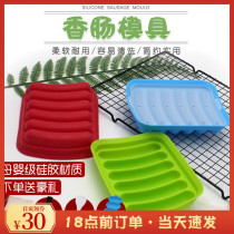 Baby Sausage Mold Children Accessories Diy Silicone fire legs Enterosaurus Enterosauris for homemade steamed sausage grinding tools